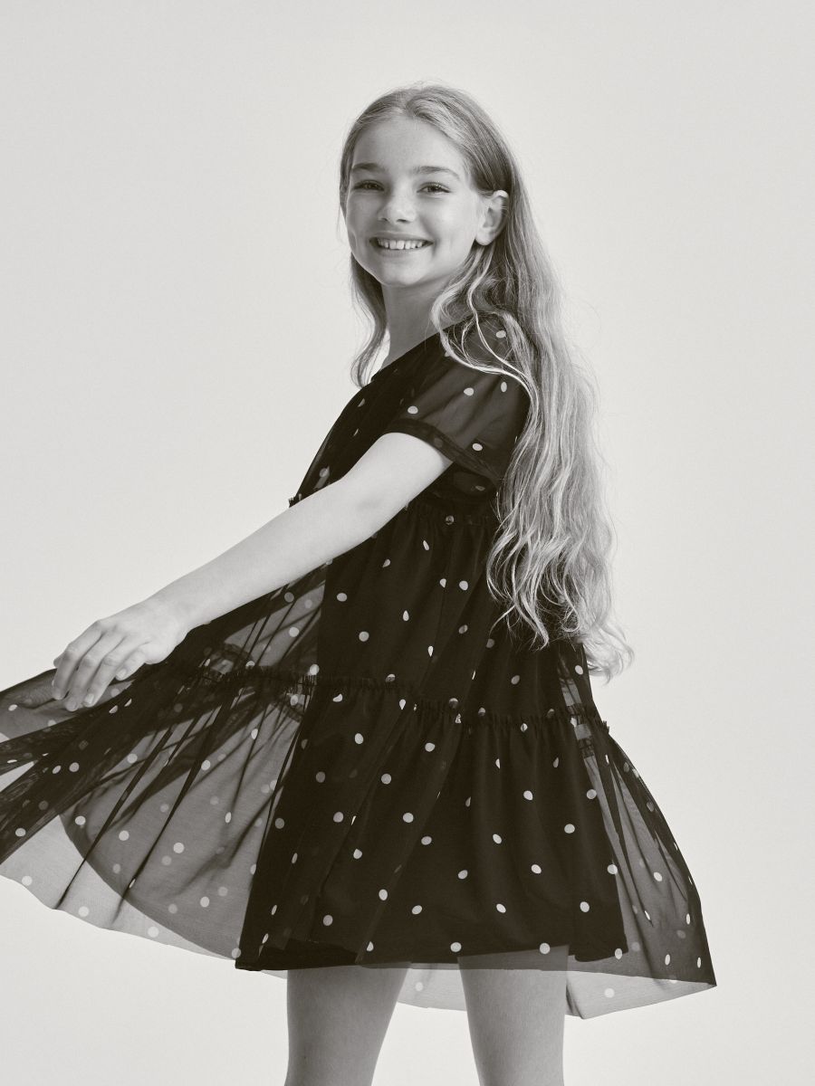 Tulle dress - black - RESERVED