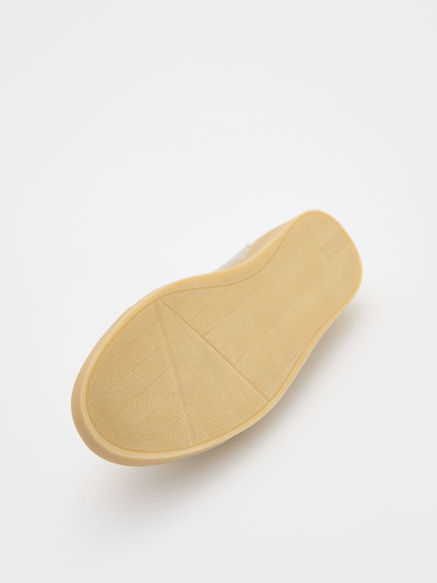 Baskets en daim - jaune paille - RESERVED - 4