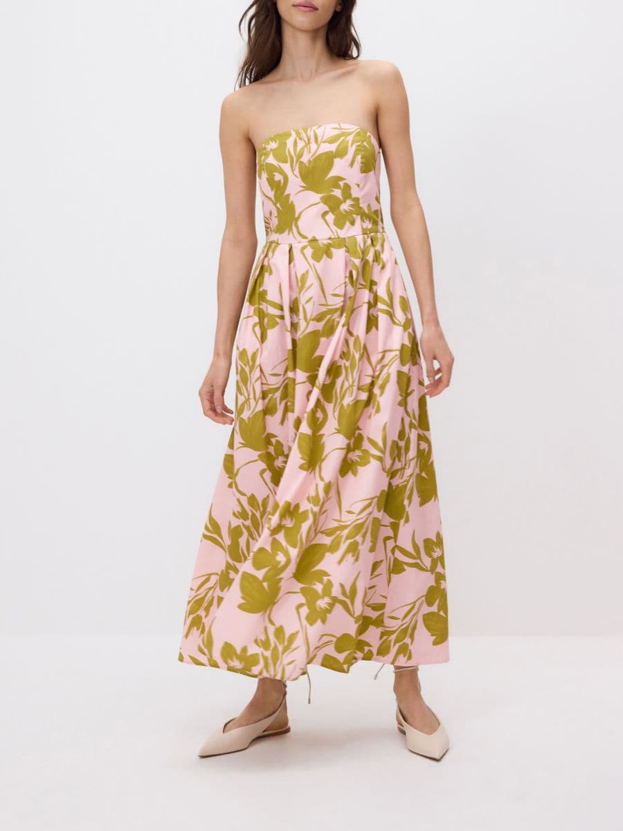 Maxi-jurk met patroon - meerkleurig - RESERVED - 3