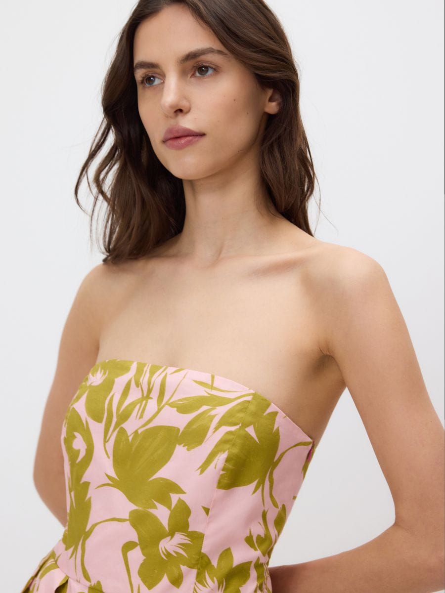 Maxi-jurk met patroon - meerkleurig - RESERVED - 4