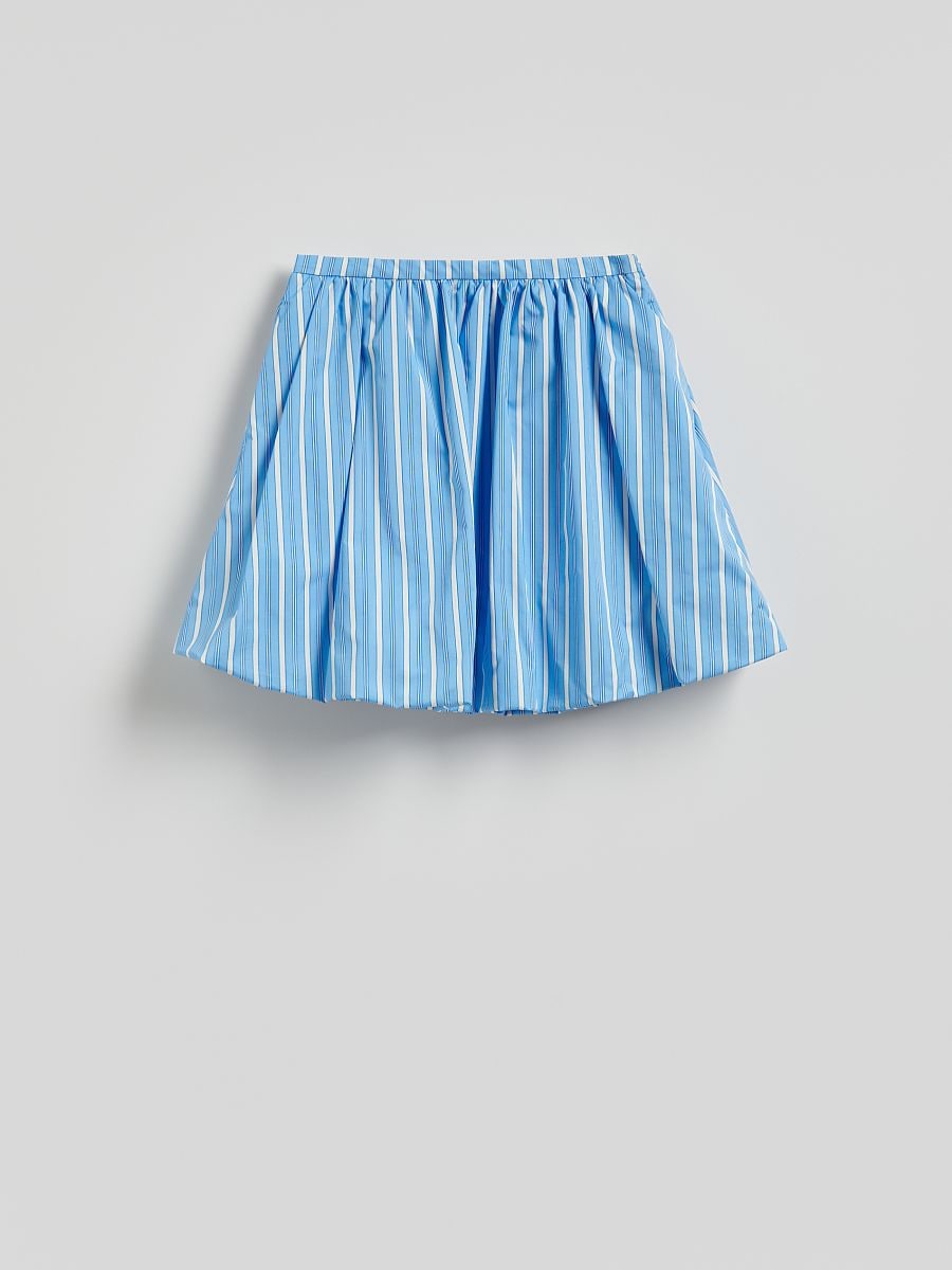 Bubble skirt with stripes - multicolor - RESERVED - 8