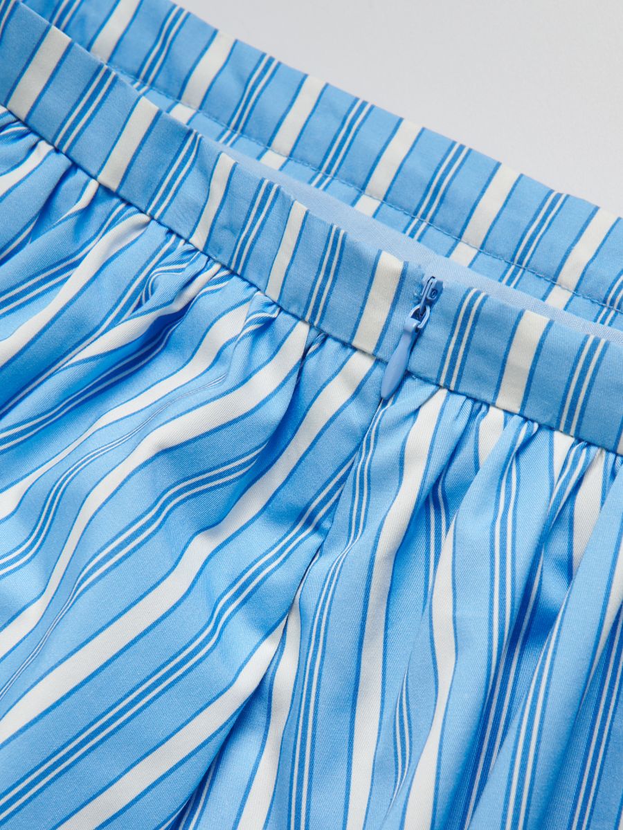 Bubble skirt with stripes - multicolor - RESERVED - 9