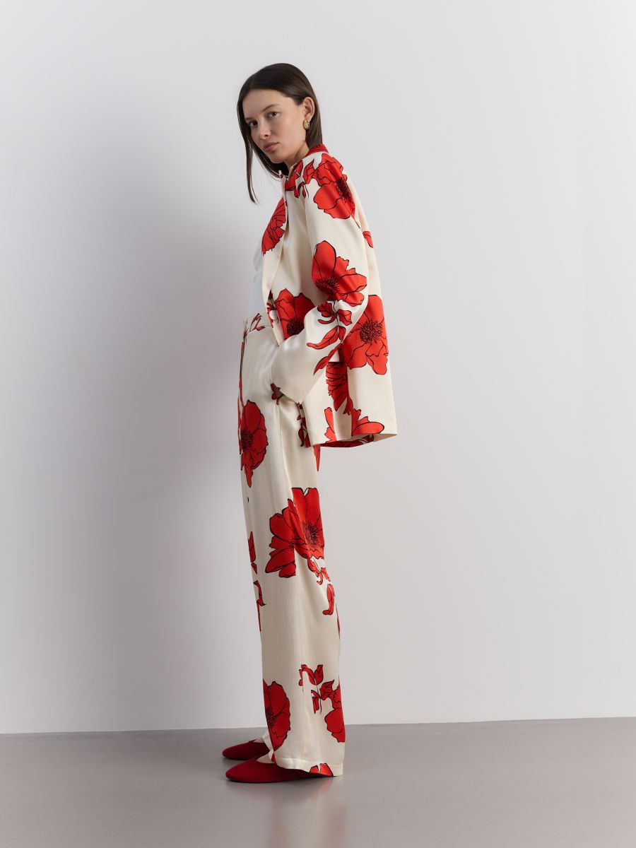 LADIES` BLAZER - multicolor - RESERVED - 4