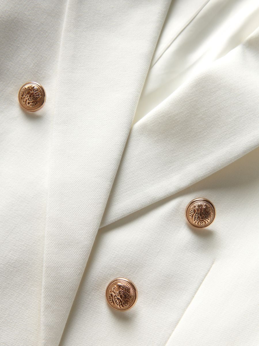 Plain blazer - white - RESERVED - 6