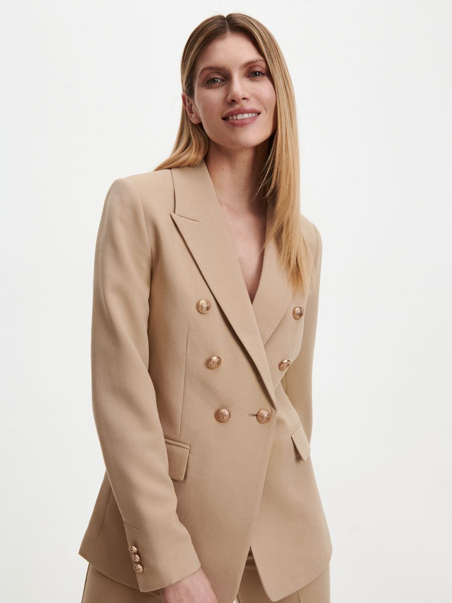 Plain blazer - beige - RESERVED - 2