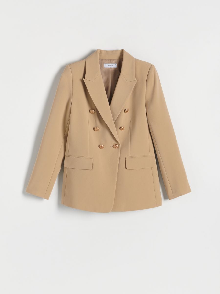 Plain blazer - beige - RESERVED - 5