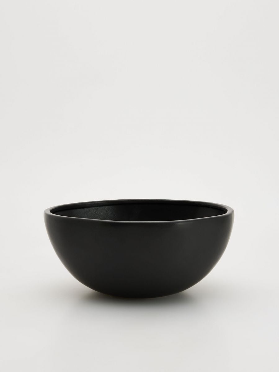 Ceramic bowl - black - RESERVED