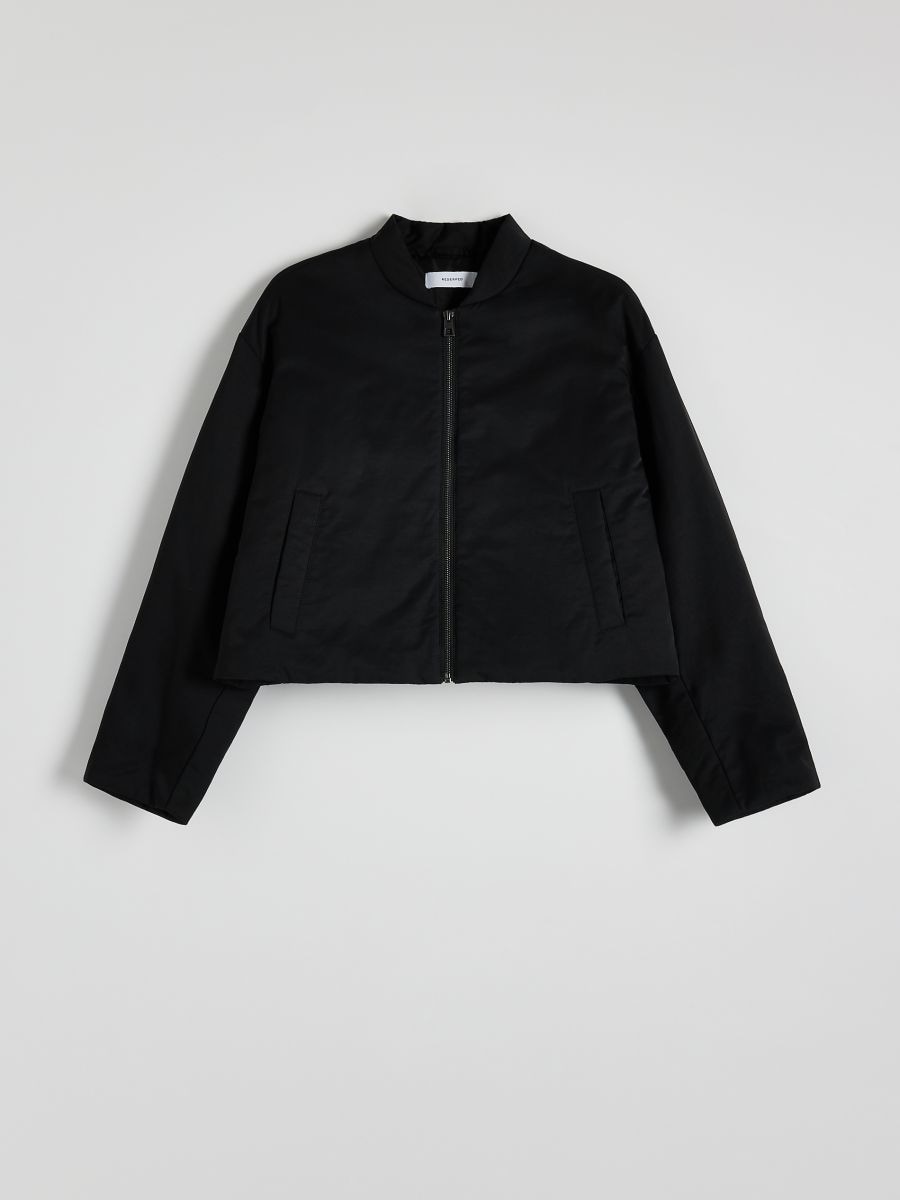 LADIES` OUTER JACKET - black - RESERVED