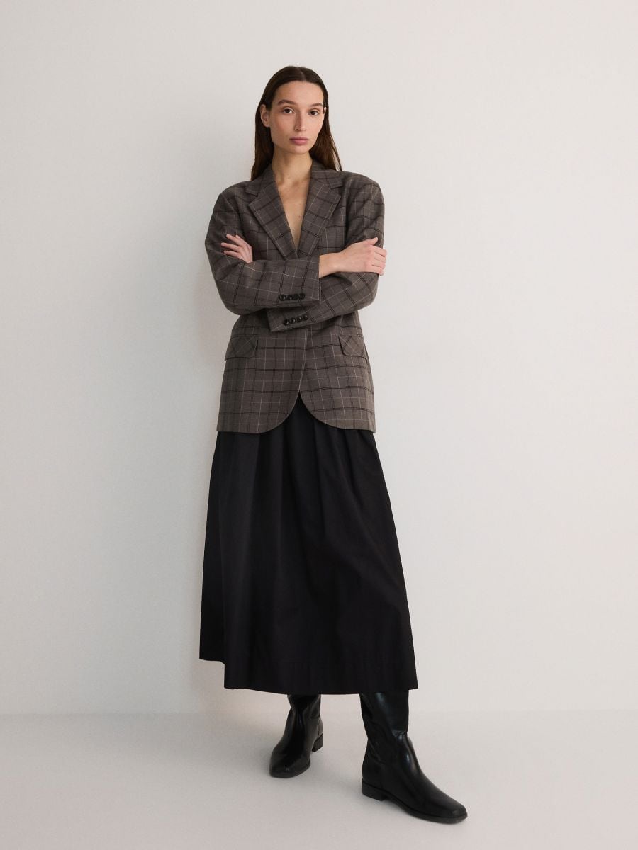 Waist belt jacket - multicolor - RESERVED - 3