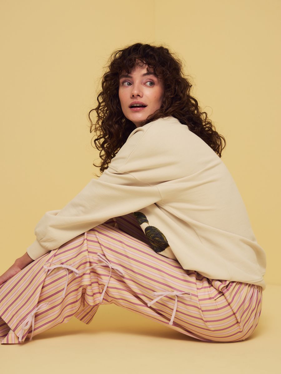 Stripe trousers - multicolor - RESERVED - 5
