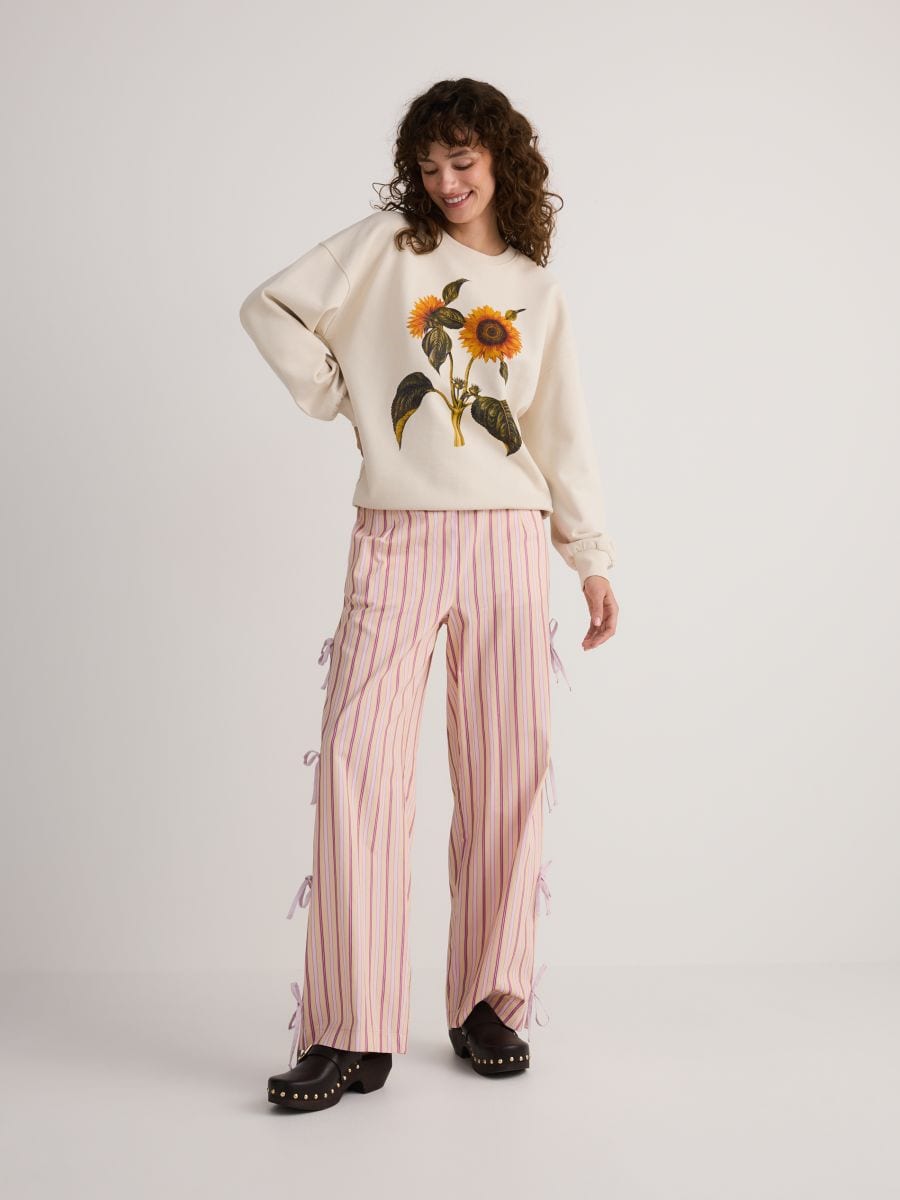 Stripe trousers - multicolor - RESERVED - 3