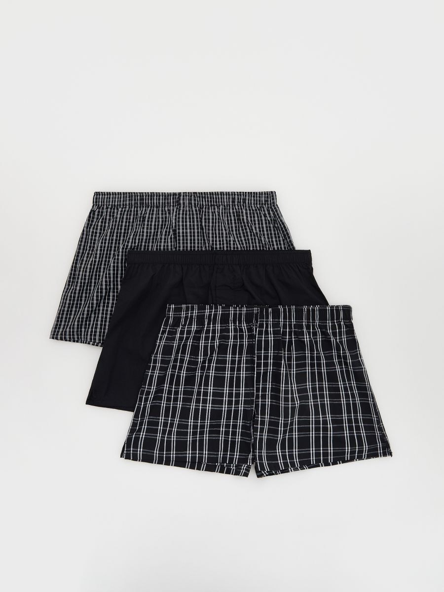 Pack de 3 boxers loose - PRETO - RESERVED