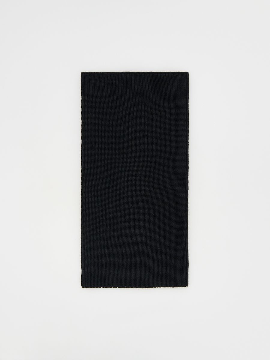 Plain snood - black - RESERVED