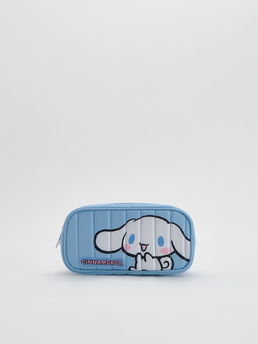 CHILDREN`S PENCIL CASE - light blue - RESERVED