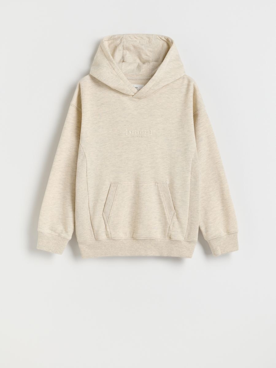 Gornji dio trenerke s kapuljačom - bež - RESERVED