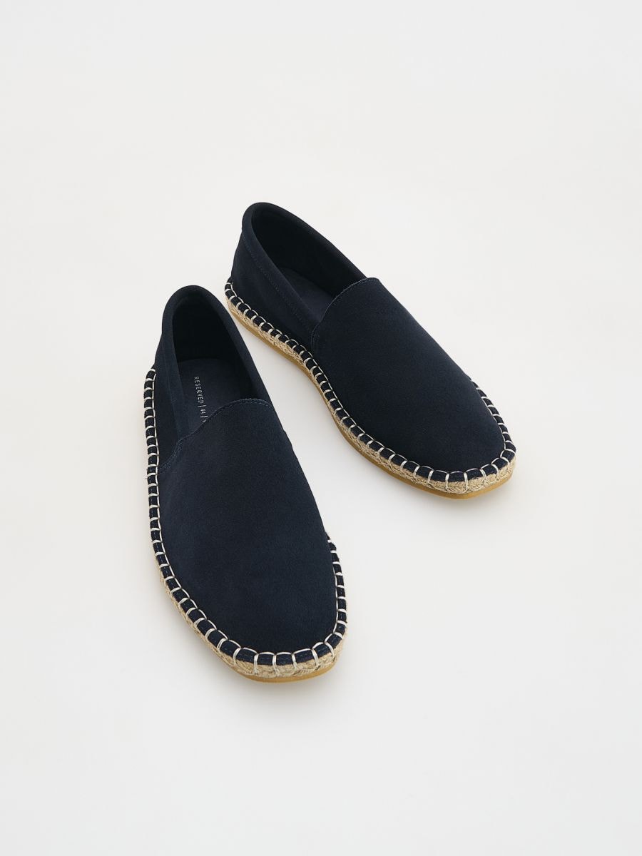 Espadrilles en daim - Marine - RESERVED - 4