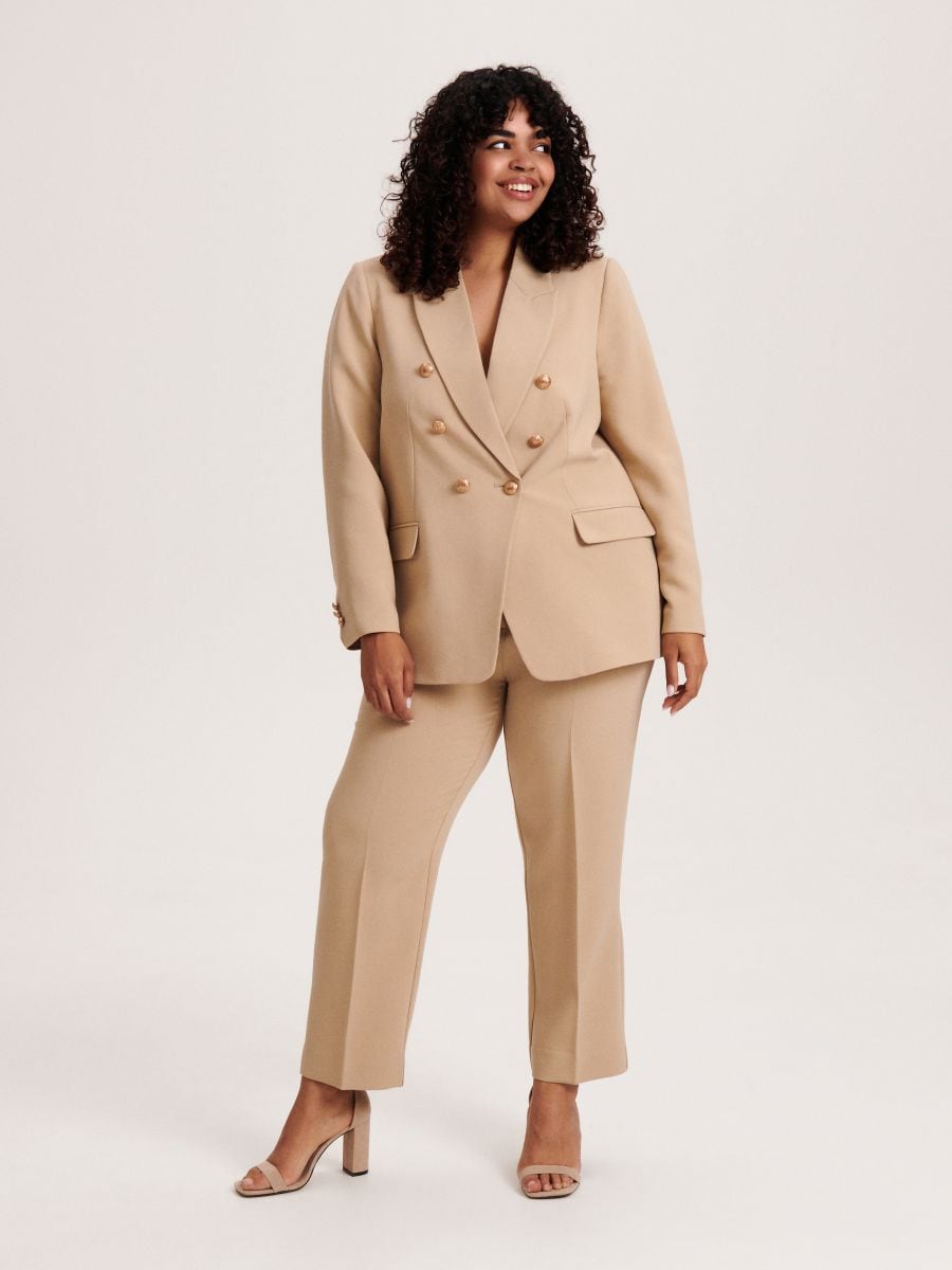 Plain blazer - beige - RESERVED - 4