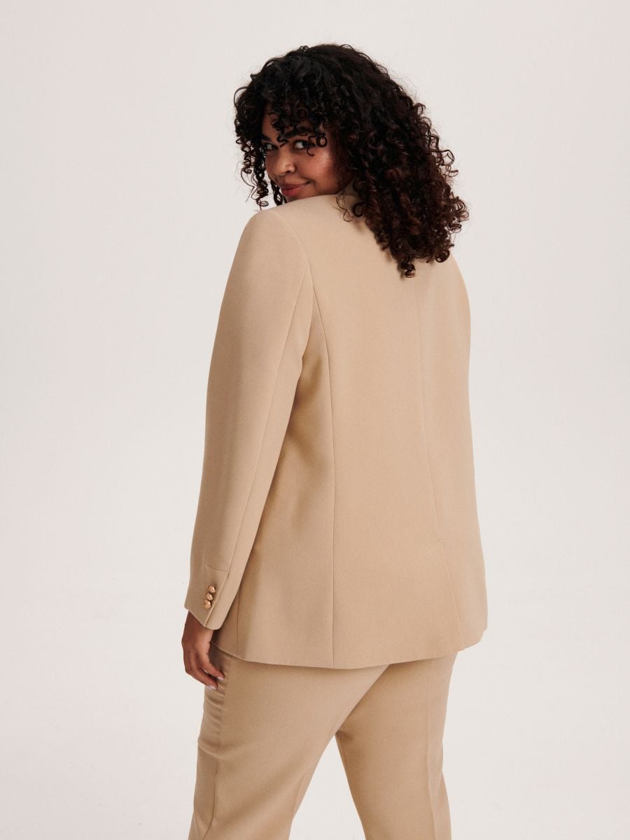 Plain blazer - beige - RESERVED - 3