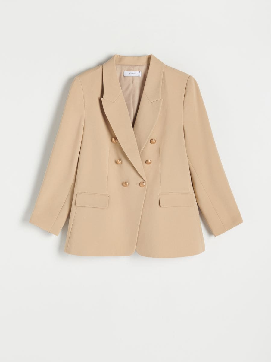 Plain blazer - beige - RESERVED - 5