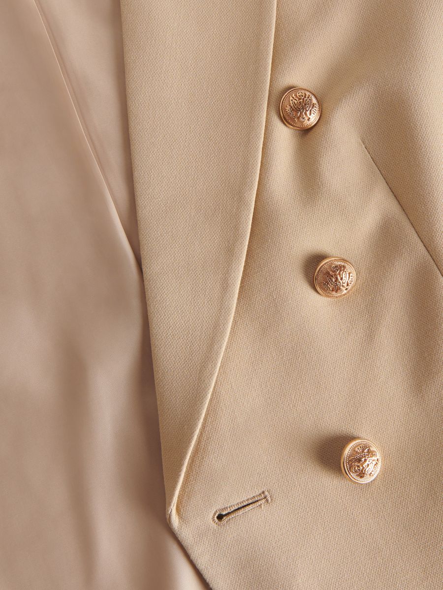Plain blazer - beige - RESERVED - 6