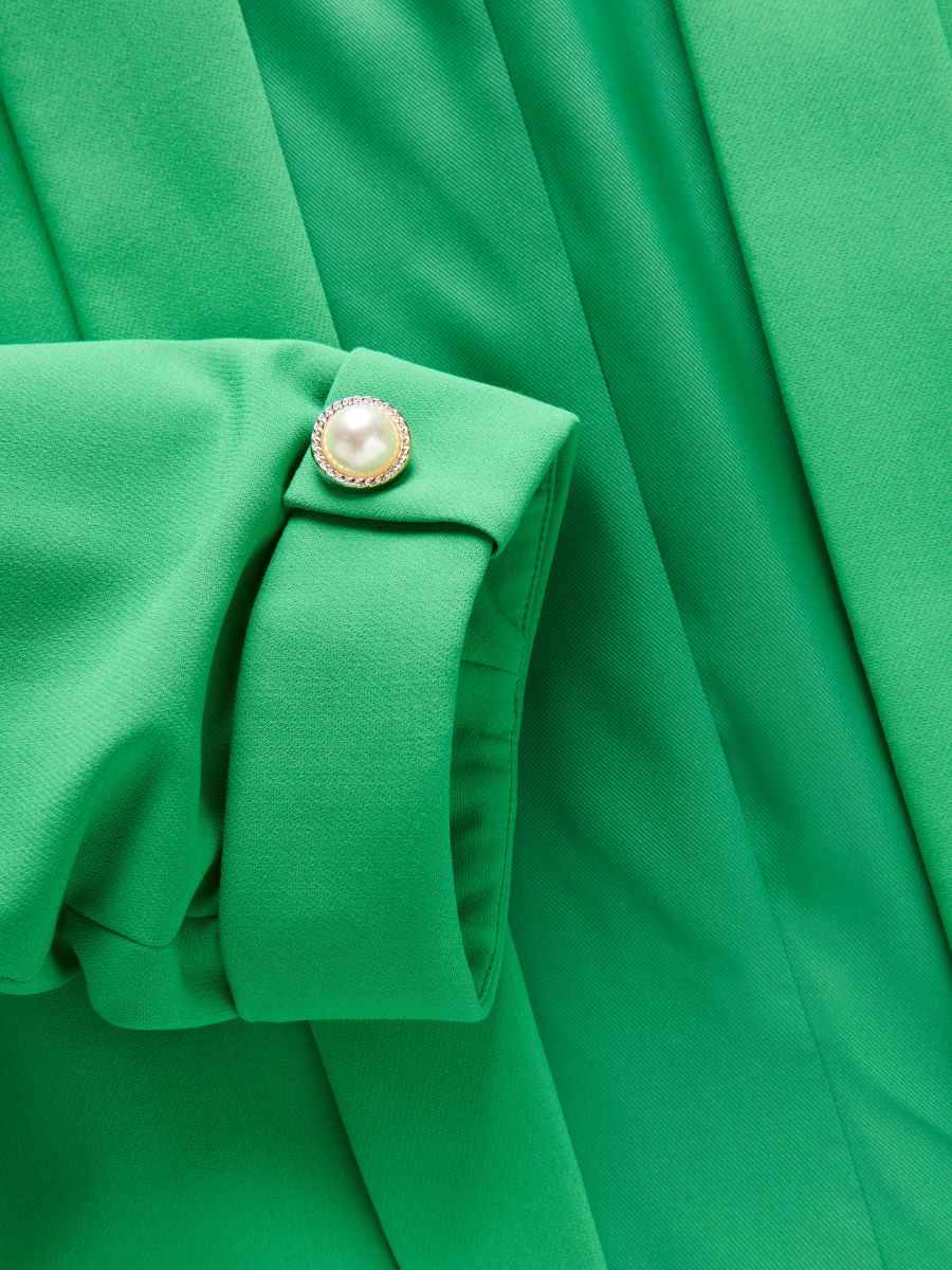 Open-front blazer - green - RESERVED - 6