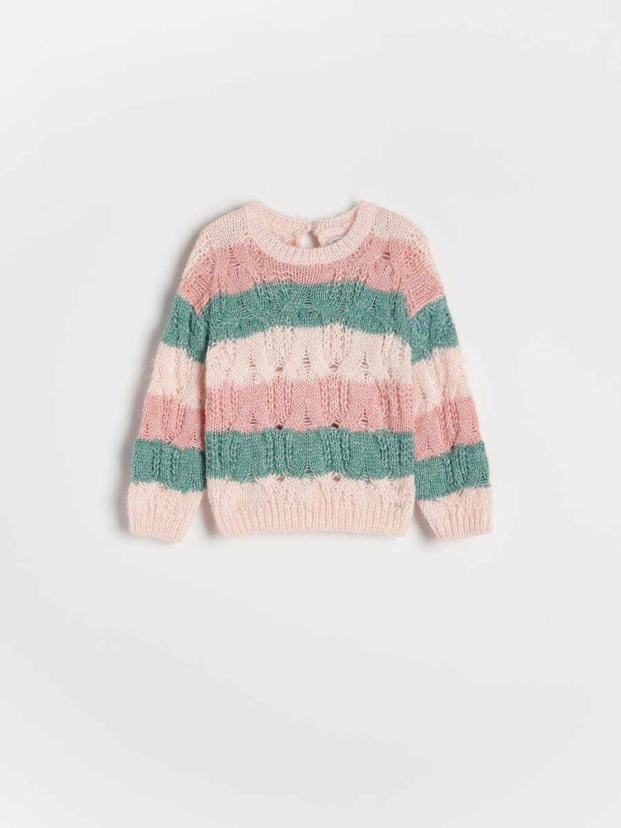 Stripe openwork jumper - multicolor - RESERVED - 2
