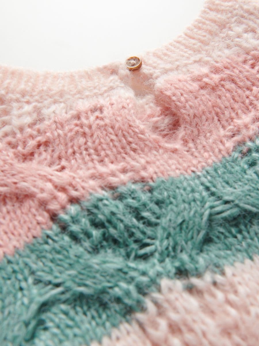 Stripe openwork jumper - multicolor - RESERVED - 6