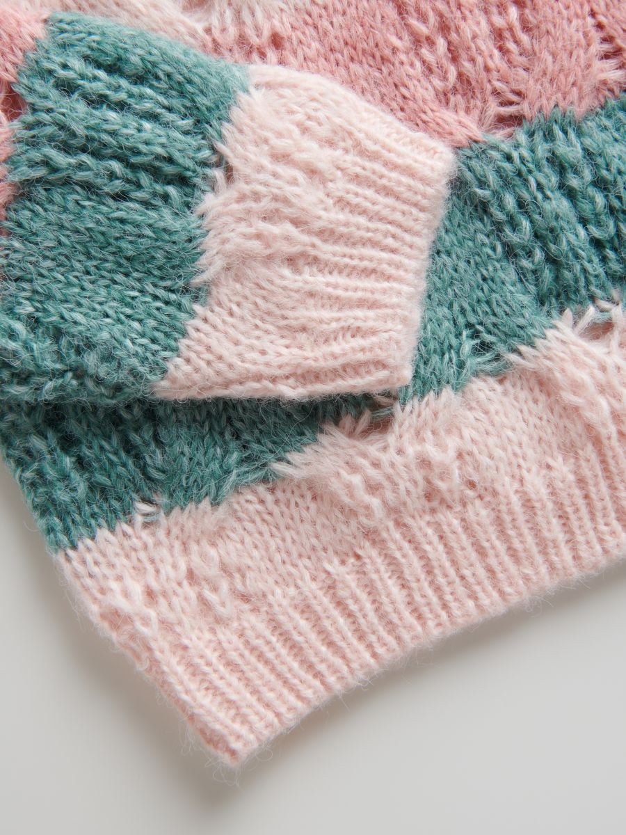 Stripe openwork jumper - multicolor - RESERVED - 5