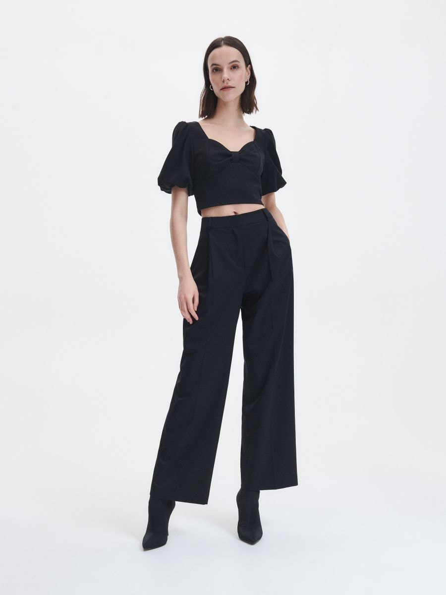 LADIES` BLOUSE - crno - RESERVED - 3