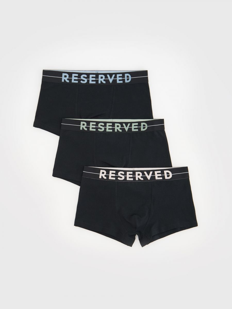 3 pack bokserek Classic - czarny - RESERVED