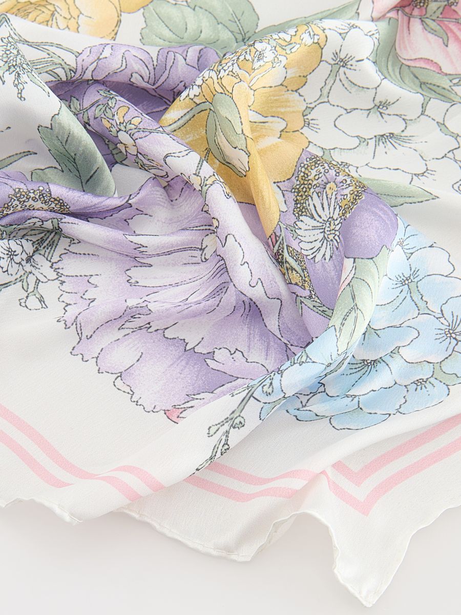 Patterned neckerchief - multicolor - RESERVED - 2