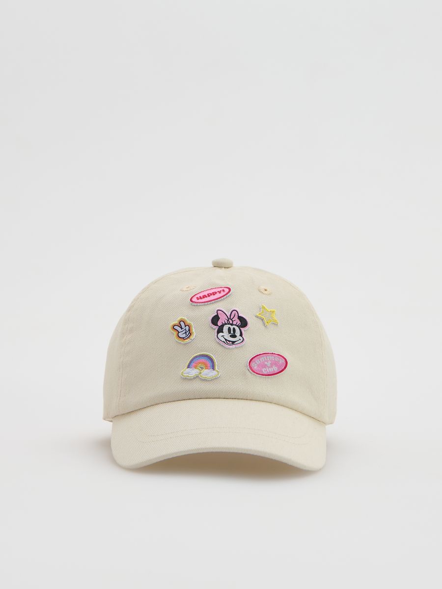 BABIES` PEAKED CAP - cream - RESERVED
