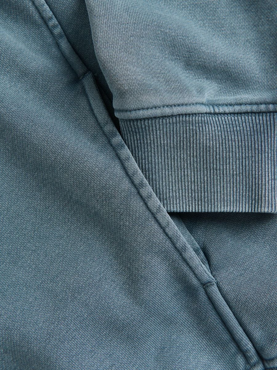 Sudadera oversize con capucha - turquesa oscuro - RESERVED - 4