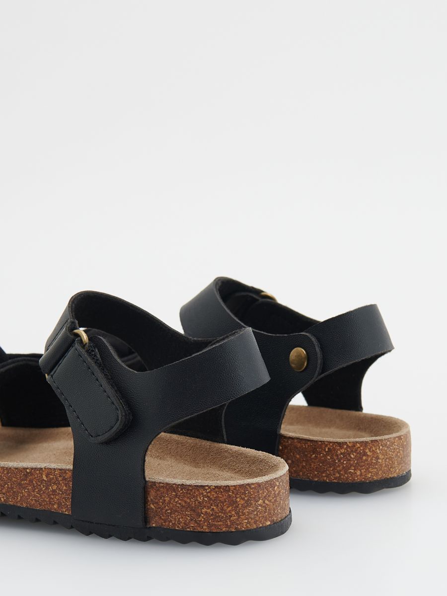 Sandals with bow detail - black - RESERVED - 4
