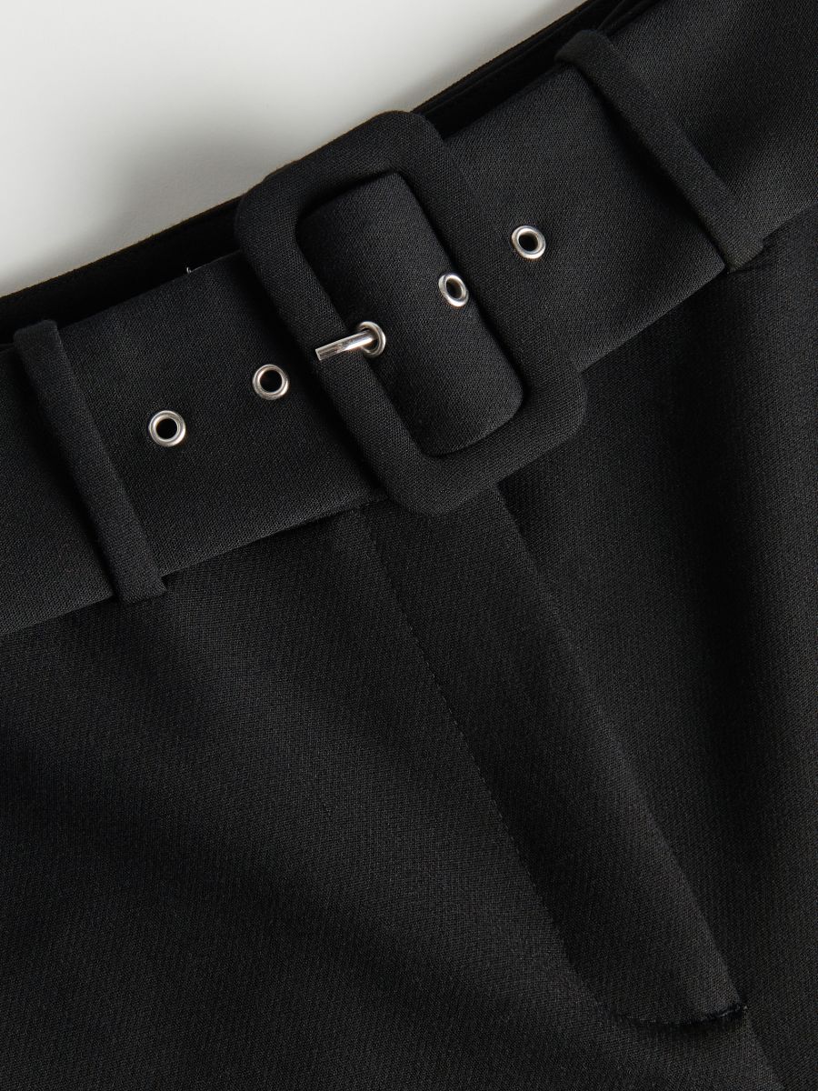 Trousers with belt - black - RESERVED - 6