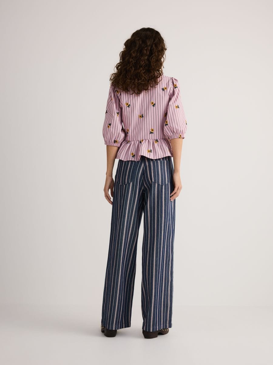LADIES` BLOUSE - multicolor - RESERVED - 4