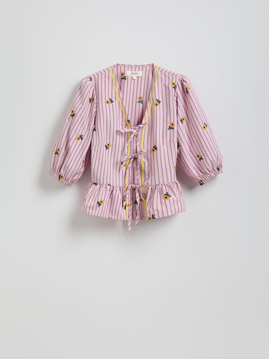 LADIES` BLOUSE - multicolor - RESERVED - 6