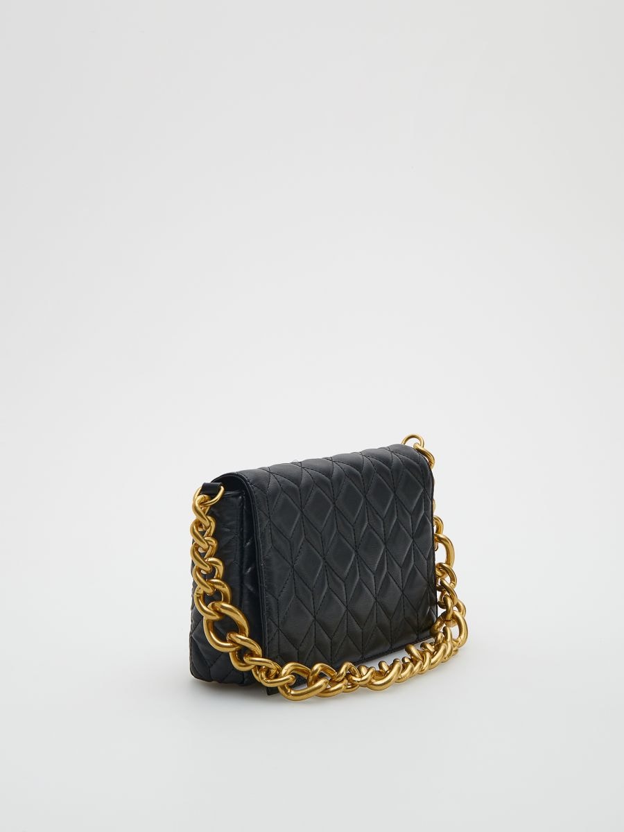 Bag with chain strap - black - RESERVED - 4