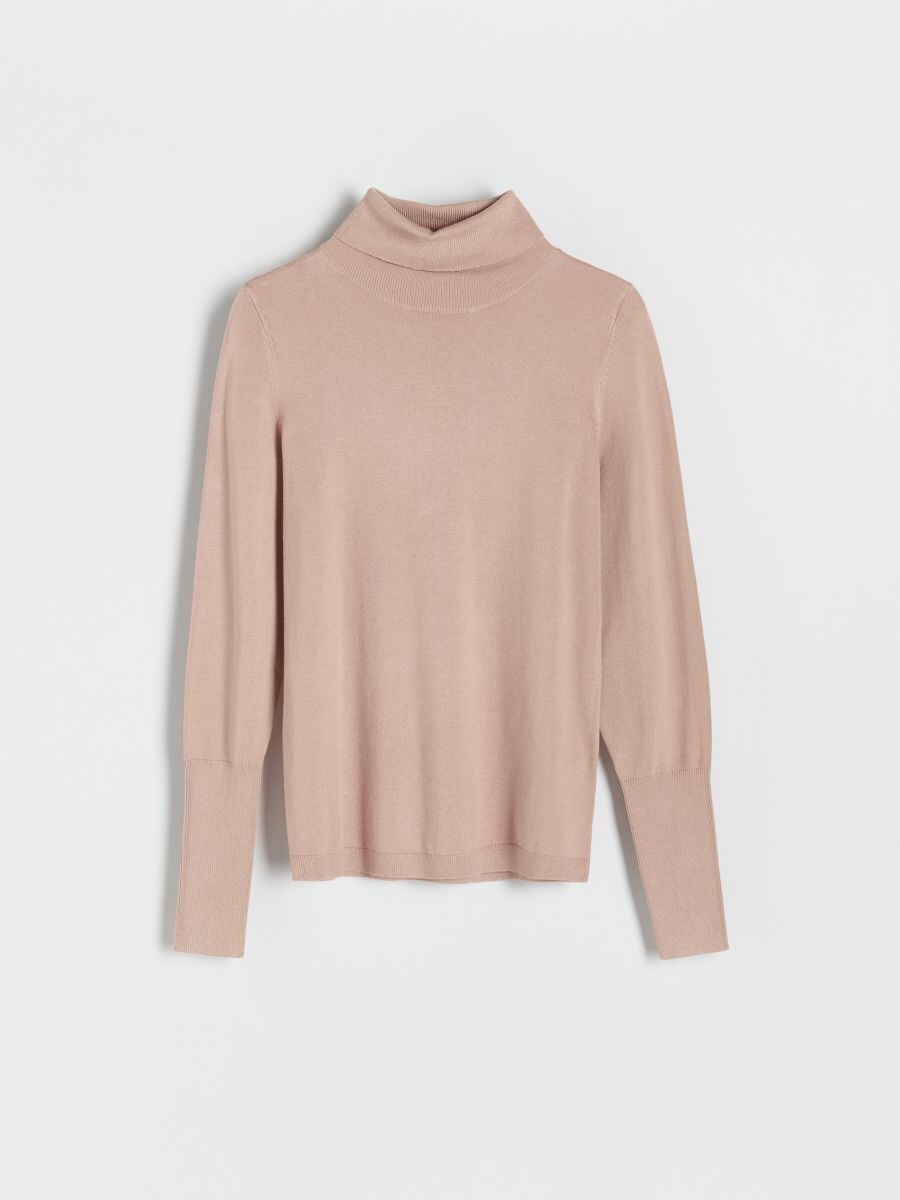 Rollkragenpullover - beige - RESERVED - 2
