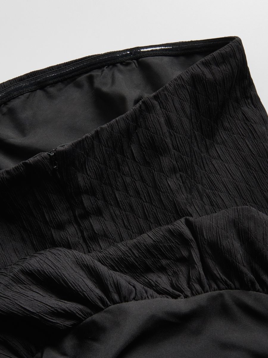 Boho bag with fringes - black - RESERVED - 10