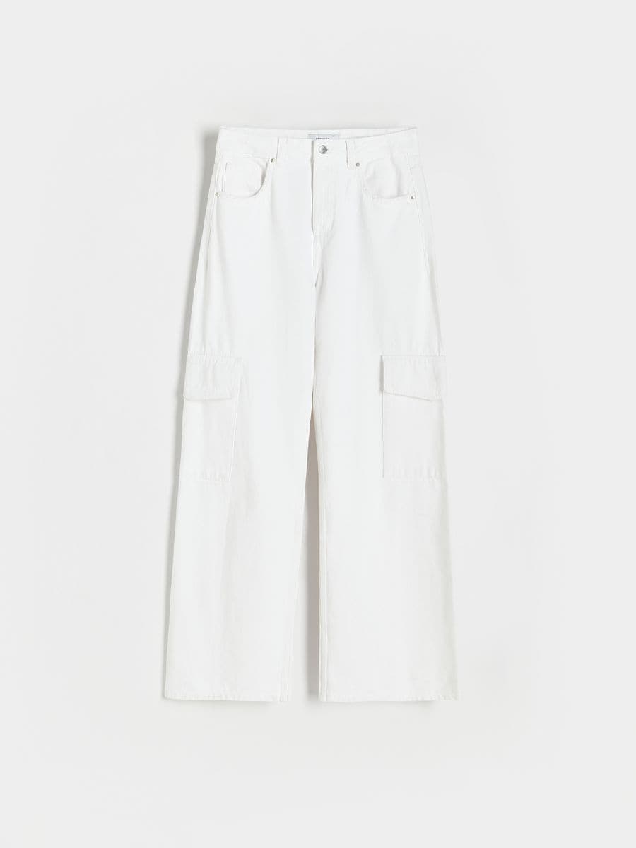 Flare farmerke - belo - RESERVED - 5