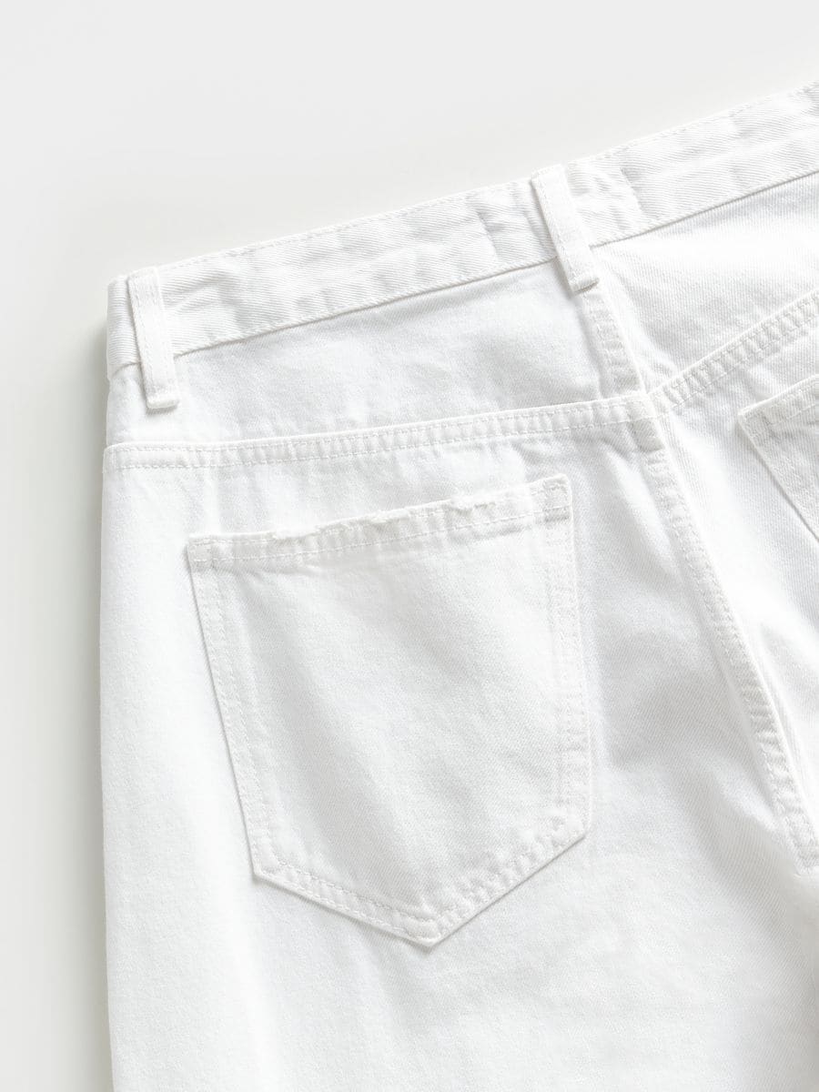 Flare farmerke - belo - RESERVED - 7