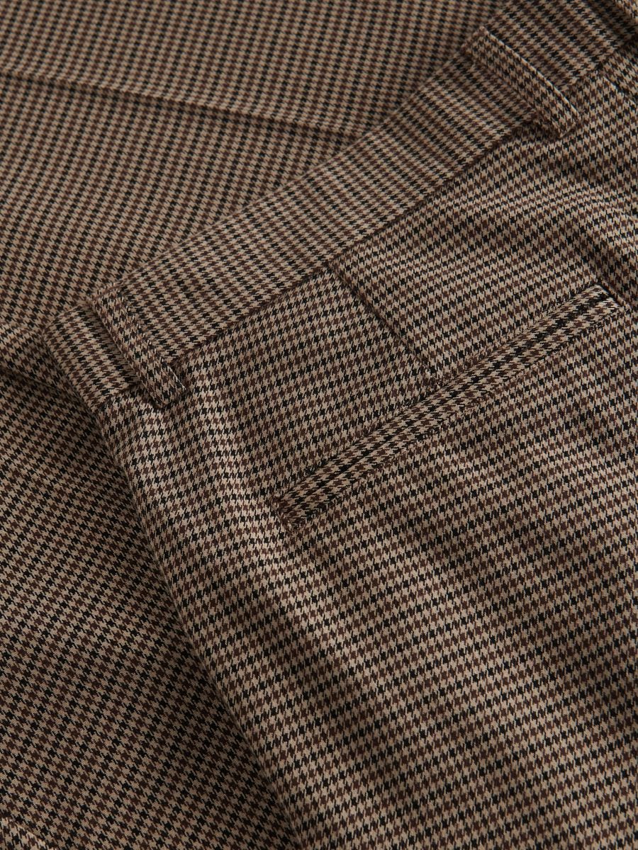 Patterned chino trousers - brown - RESERVED - 2