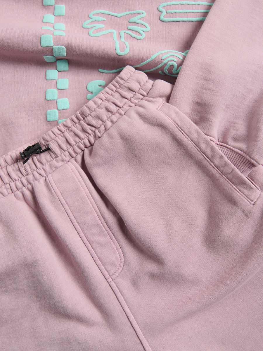 Cotton set with shorts - grape - RESERVED - 3
