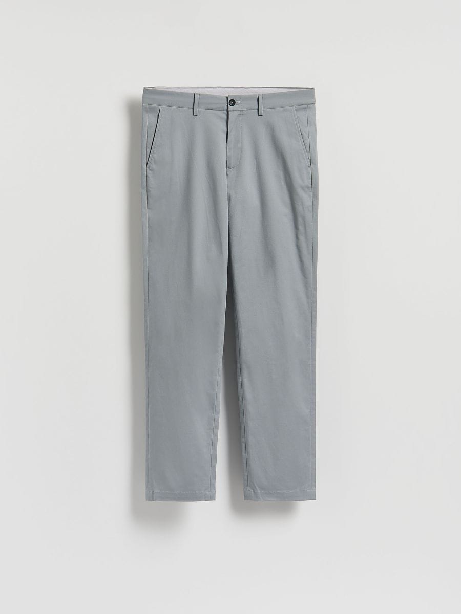 Chino slim cotton rich trousers - other - RESERVED