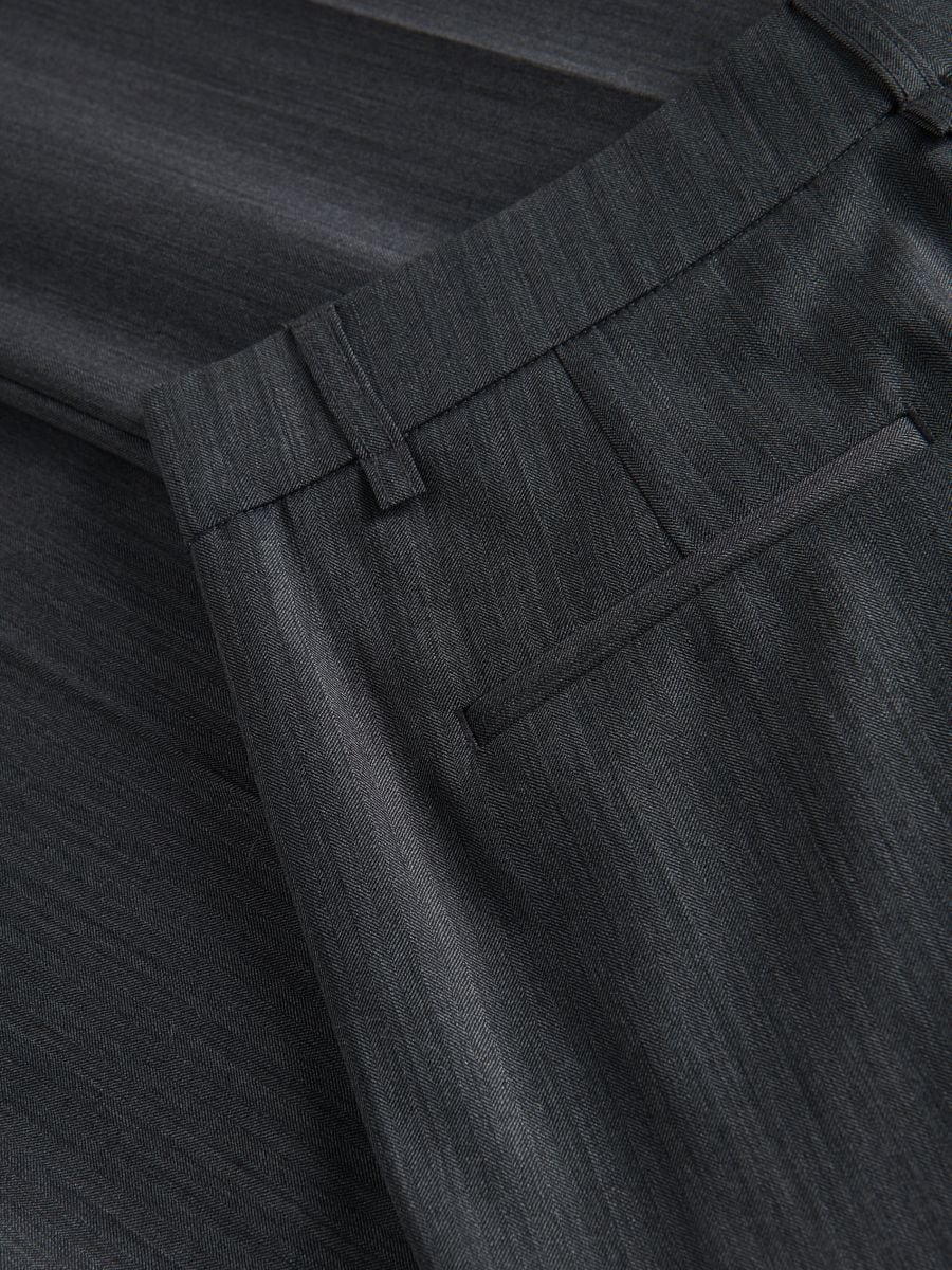 LADIES` TROUSERS - mid grey - RESERVED - 2