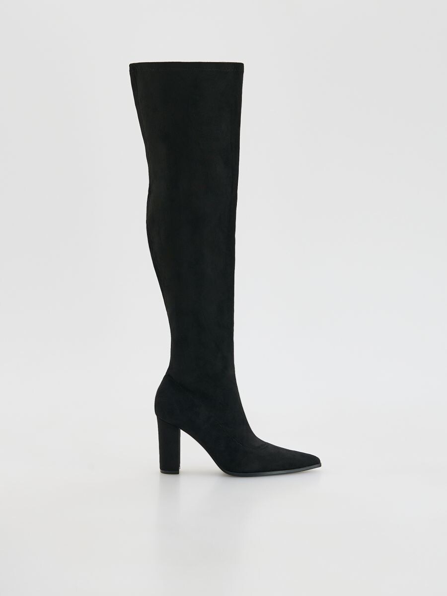 LADIES` BOOTS - μαυρο - RESERVED