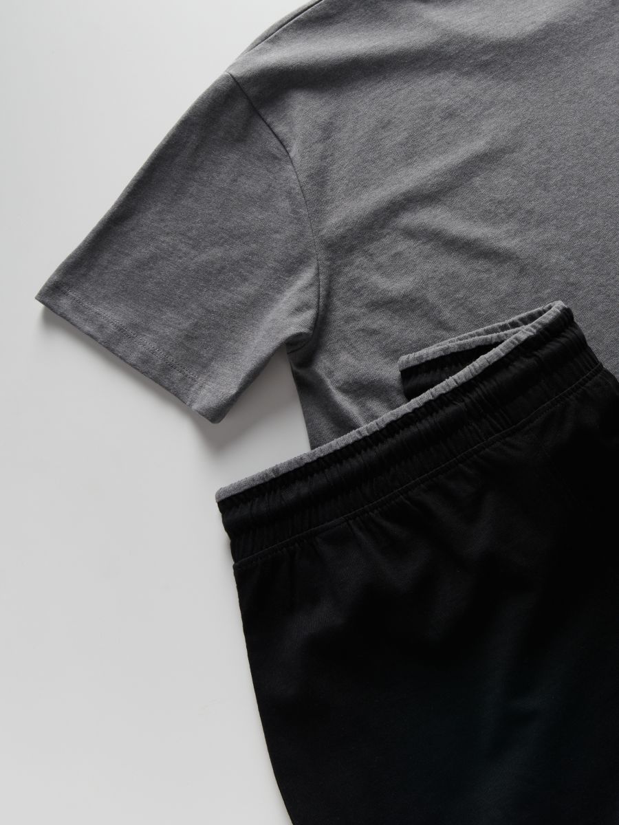 Two piece pyjama set - dark grey - RESERVED - 2