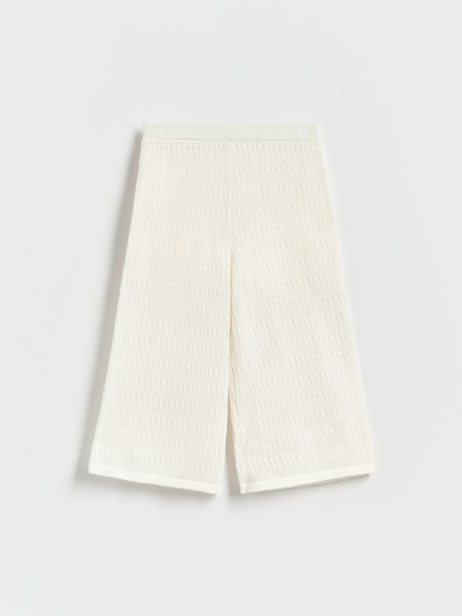 Openwork culottes - cream - RESERVED - 2