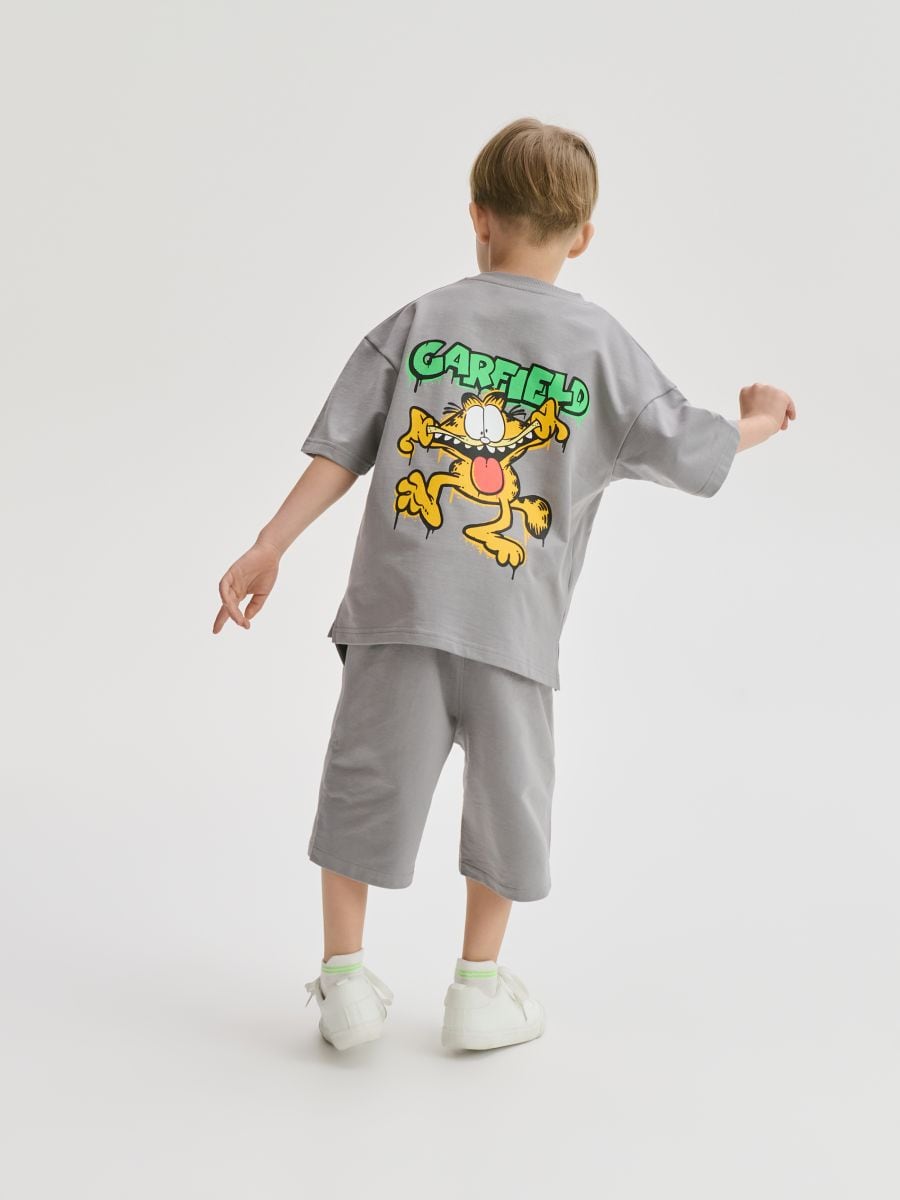 Garfield cotton set - dark grey - RESERVED - 6